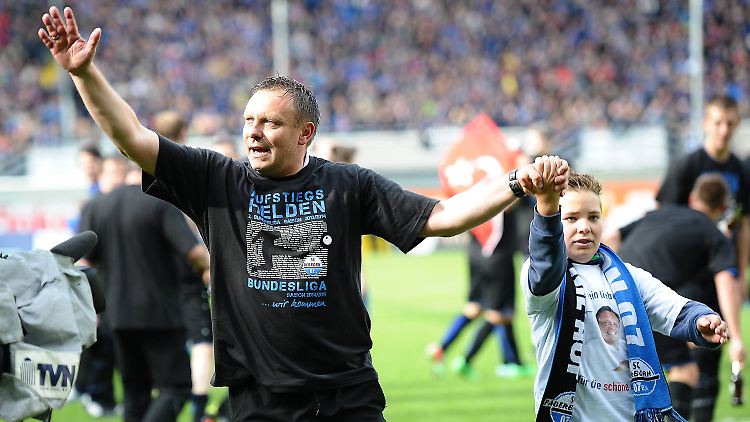 "Ich will niemanden belügen und erst einmal den Augenblick genießen": André Breitenreiter.