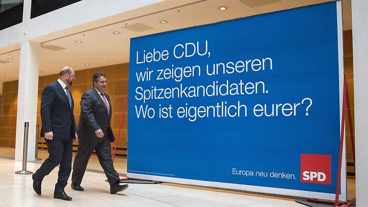 Jeder vierte Wähler kennt Martin Schulz. Damit steht der SPD-Spitzenkandidat noch gut da im Vergleich zur CDU.