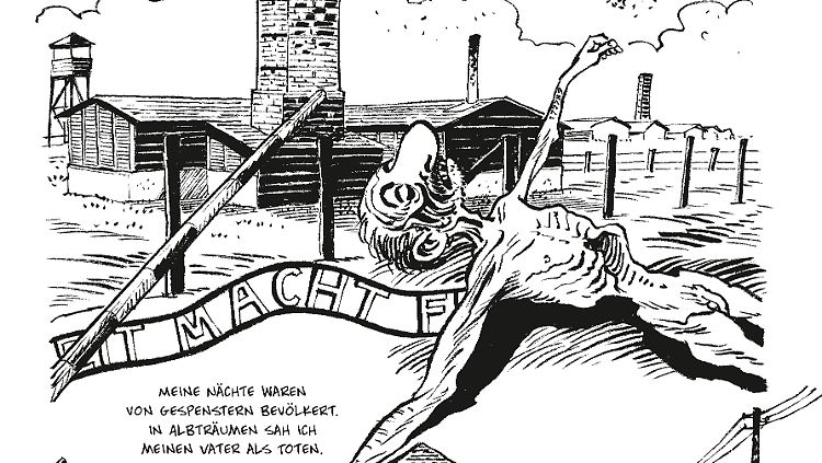Michel plagen Alpträume über die Holocaust-Erlebnisse seines Vaters.