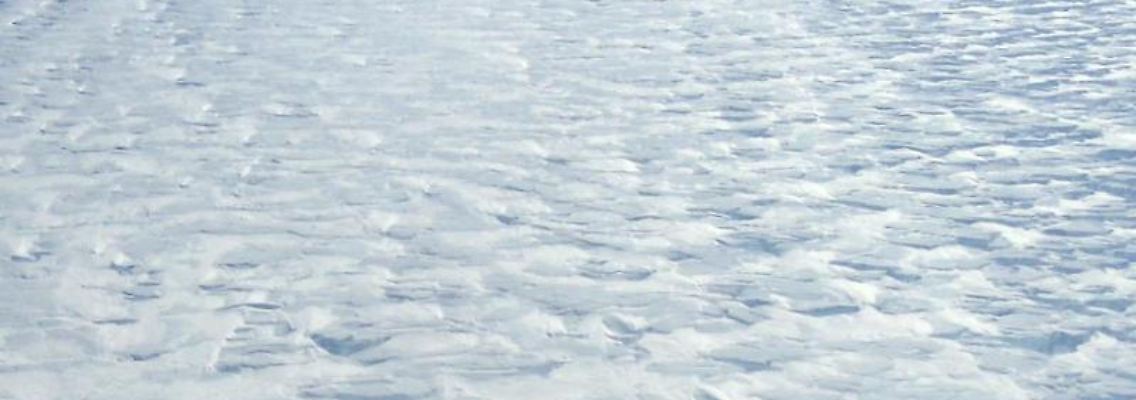Die Luftaufnahme zeigt den am längsten und schnellsten fließenden Gletscher der Antarktis, den Pine-Island-Gletscher. Foto: Angelika Humbert/Alfred-Wegener-Institut