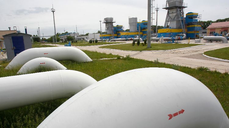 Gazprom unkt, dass die Gas-Vorräte der Ukraine knapp bemessen seien.