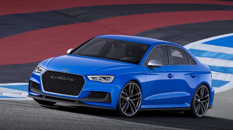 Der Audi A3 Clubsport präsentiert sich beim beerühmten GTI-Treffen am Wörthersee.