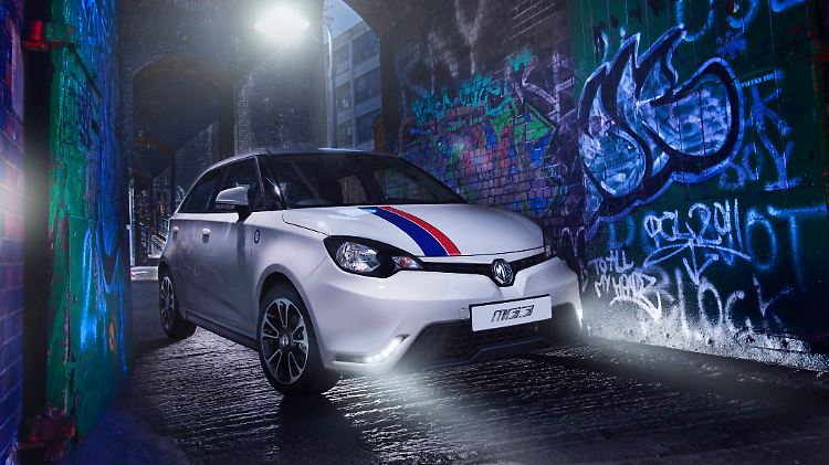 Der MG3 soll als sportlich ausgelegter Wagen die Städte erobern.