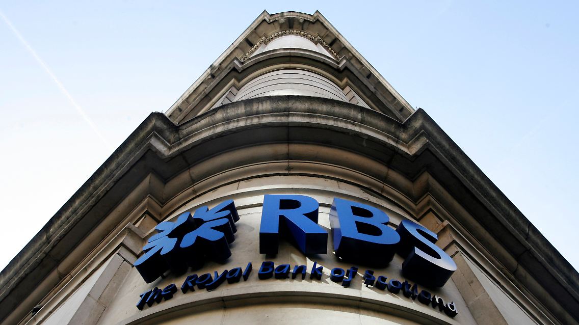 Auch im die Royal Bank of Scotland musste teilverstaatlicht werden.