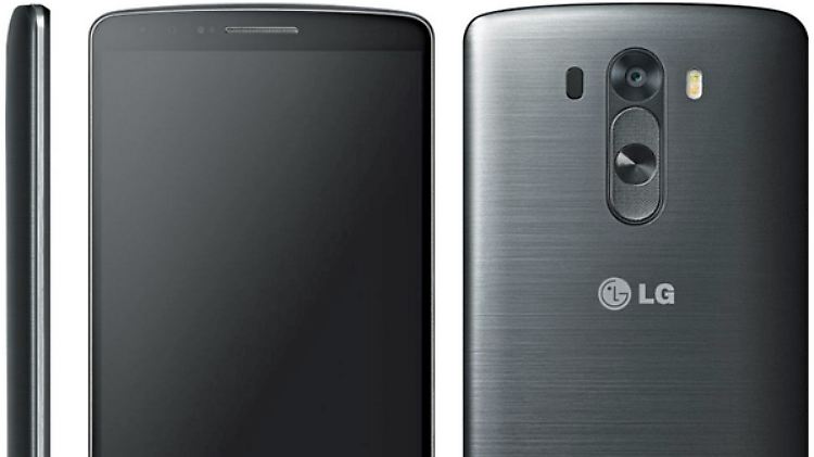 Geleakte Pressebilder des LG G3 zeigen eine Rückseite, die aus Metall sein könnte.