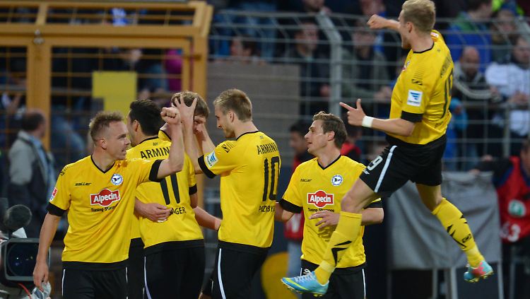 Die Bielefelder Spieler sind ihrer Favoritenrolle gerecht geworden. 