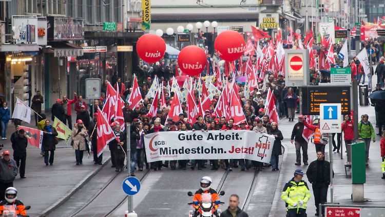 Die Gewerkschaften konnten ihre Forderung nicht durchsetzen.