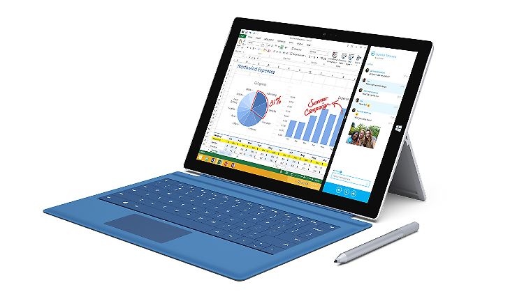 Microsoft möchte, dass das Surface Pro 3 möglichst viele Notebooks ersetzt.