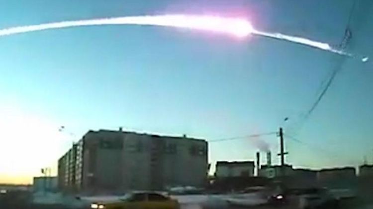 Der Tscheljabinsk-Asteroid, der vergangenes Jahr über der russischen Stadt niederging, hatte eine Sprengkraft von 600 Kilotonnen.