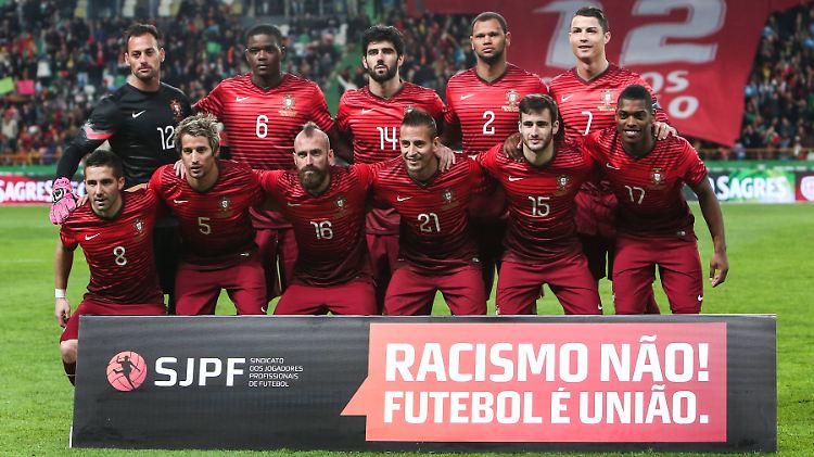 Portugals Hoffnungen ruhen auf dem Weltfußballer - Cristiano Ronaldo.