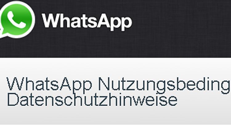 Die WhatsApp-AGB verstoßen möglicherweise gegen deutsches Recht.