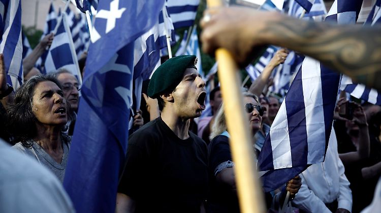Am Freitag in Athen: Wahlkampf der "Goldenen Morgenröte".