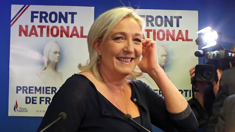 Die nette Rechtsradikale von nebenan: Marine Le Pen hat das Image ihrer Partei von "faschistisch" auf "freundlich" gedreht.