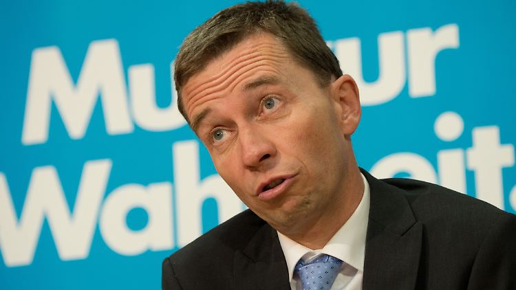 Scheut keine Konflikte mit Michel Friedman: AfD-Chef Bernd Lucke.