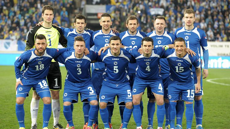 In Bosniens Nationalelf stehen zahlreiche bekannte Gesichter aus der Bundesliga.