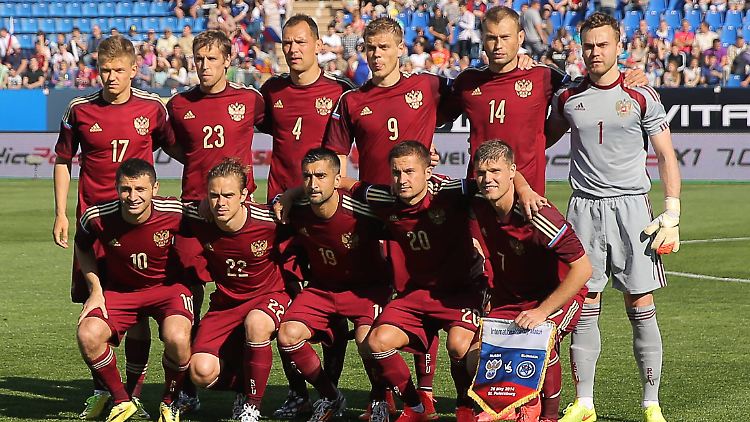 Ein möglicher deutscher Gegner im Achtelfinale: die "Sbornaja".
