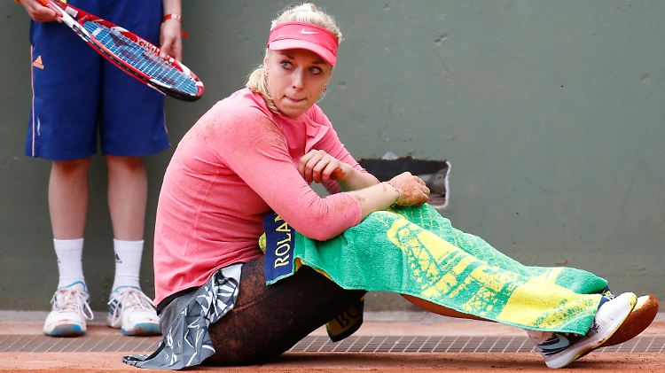 Ist nach ihrem vorzeitigen Aus bei den French Open am Boden zerstört: Sabine Lisicki.