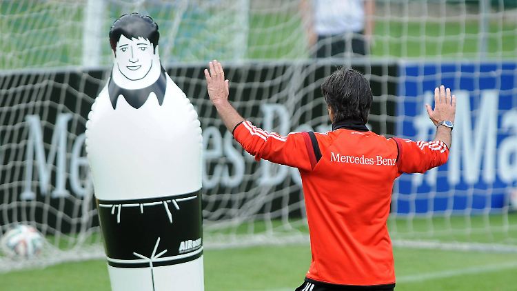 Alles gut, alles im Griff: Joachim Löw blickt optimistisch in Richtung WM.