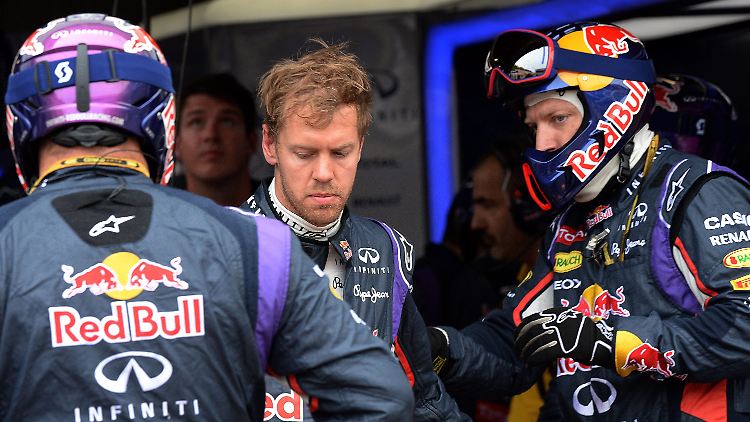 Weltmeister Sebastian Vettel nach seinem Ausfall in Monaco.