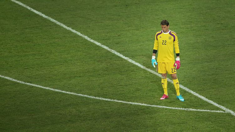 Allein auf weiter Flur: Weidenfeller zeigte dennoch eine erstklassige Leistung.
