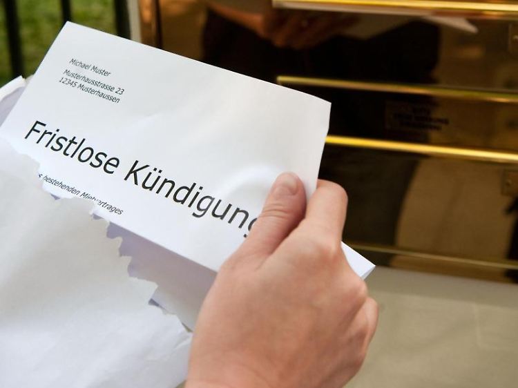 Eine fristlose Kündigung gilt nur unter bestimmten Umständen.