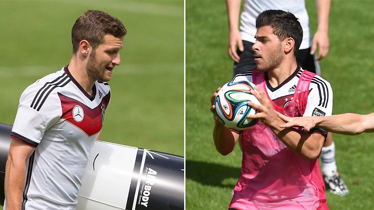Shkodran Mustafi, Kevin Volland und Marcel Schmelzer müssen ihre WM-Träume begraben.