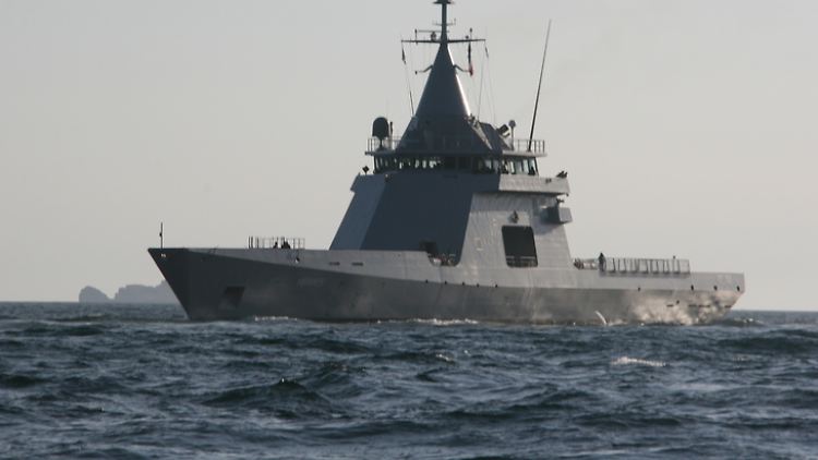 Überwasserkampfschiff neuester Bauart: Die "Aquitaine" gilt als Typschiff der neuen Mehrzweck-Fregatten des sogenannten FREMM-Projekts.