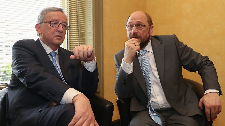 Für Martin Schulz ist Jean-Claude Juncker der neue Chef der EU-Kommission.