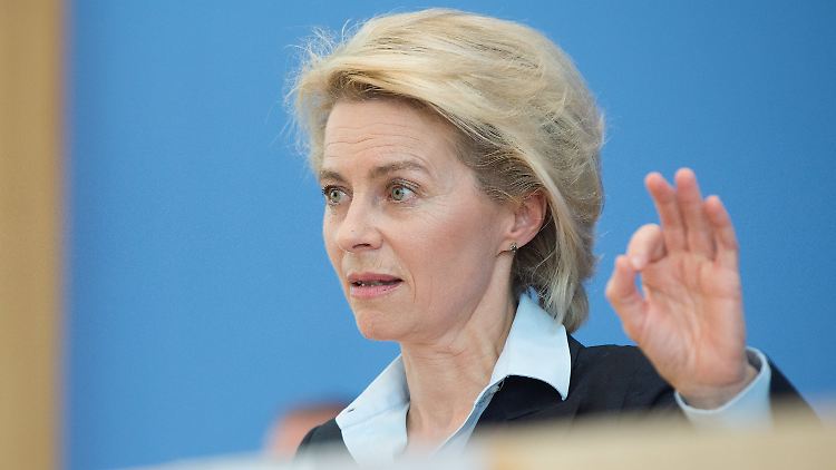 Von der Leyen: "Ich bin Frau genug, das alleine zu machen."