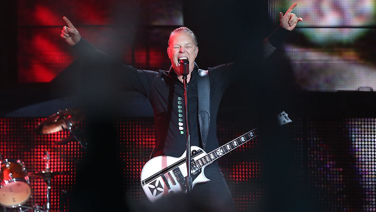 Stimmgewaltig: James Hetfield.