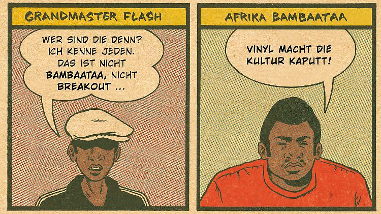 Irgendwann erscheint Hip-Hop auch auf Vinyl - viele Pioniere sind davon nicht begeistert.