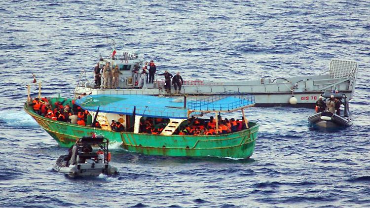 In diesem Jahr wird in Italien wohl die bisherige Höchstmarke von 62.000 Flüchtlingen übertroffen werden.