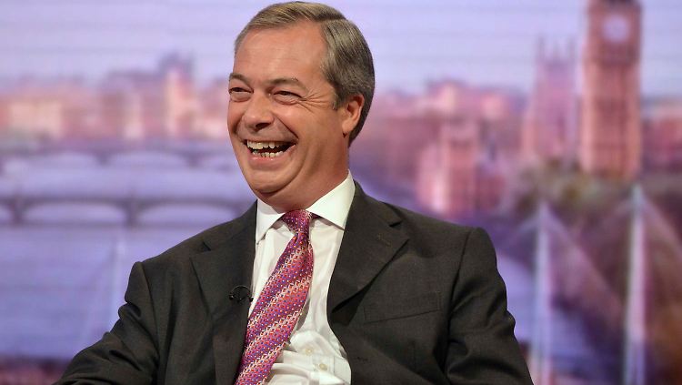 Ukip-Chef Nigel Farage sieht rosigen Zeiten entgegen. 