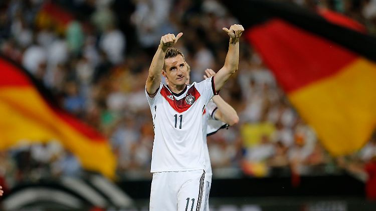 Miroslav Klose nimmt seine vierte WM in Angriff.