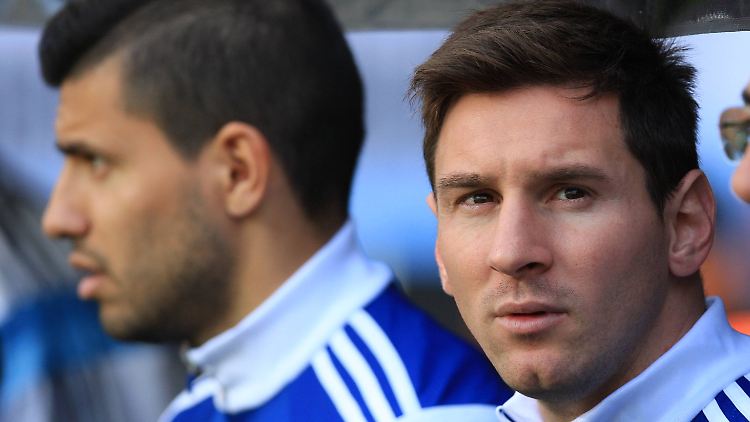 Gegen Slowenien (2:0) wurde Messi erst in der 58. Minute eingewechselt.