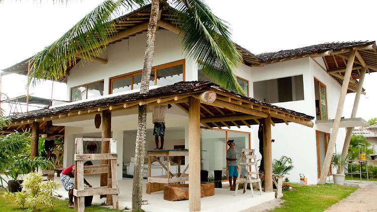 Das Resort Campo Bahia im brasilianischen Santo Andre während der Bauarbeiten vor einigen Monaten