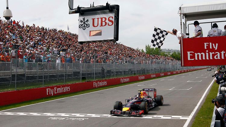 Schneller als alle anderen: Daniel Ricciardo aus Australien. 