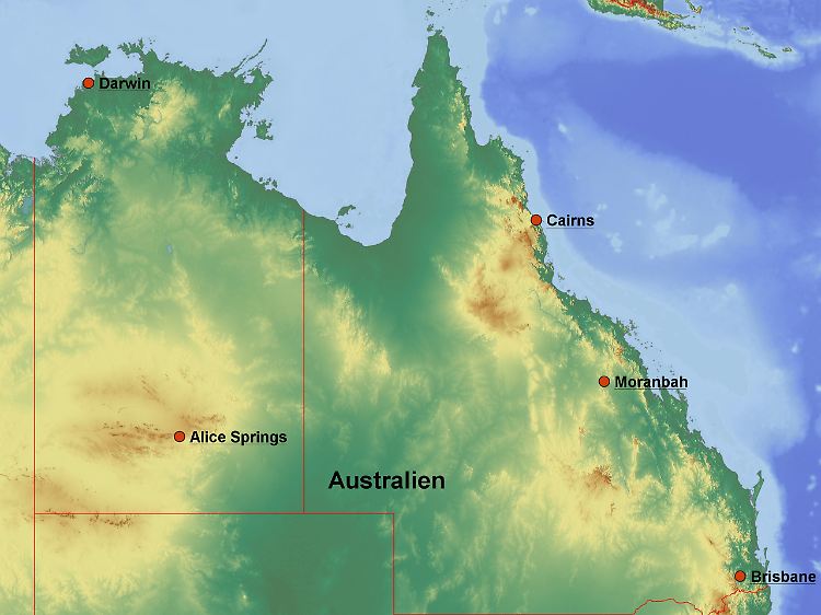 Zwischen Queenslands Hauptstadt Brisbane und dem Tropenort Cairns gelegen ist Moranbah weit von Einnahmequellen wie Tourismus oder Industrie entfernt.