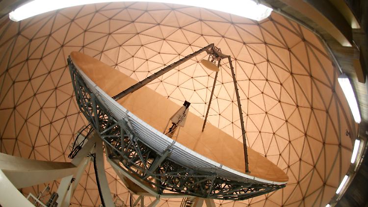 Teil der NSA-Spionageanlagen in Bad Aibling südlich von München.