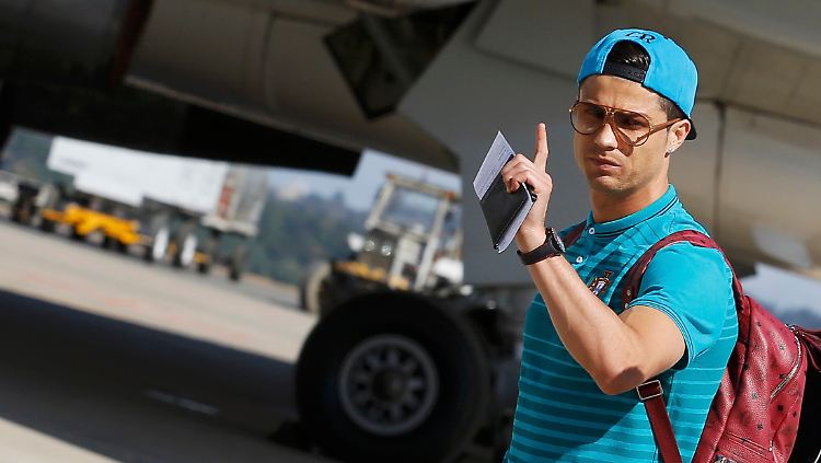 Cristiano Ronaldo, die Nummer 1 im Netz.