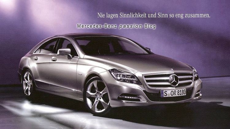 So sieht er aus, der neue Imageträger von Mercedes.