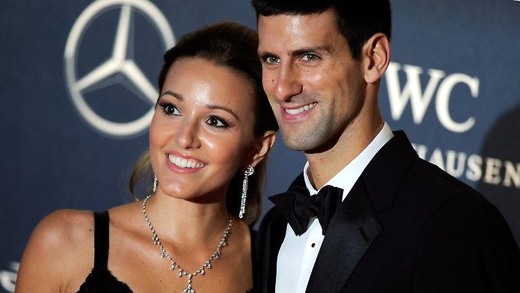 Die Hochzeit steht vor der Tür, aber erstmal muss das Grand Slam-Turnier in Wimbeldon bestritten werden.