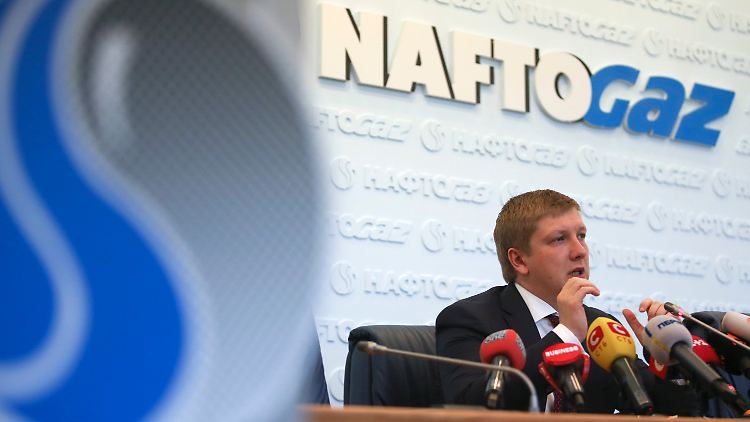 Andrej Kobolew, der Chef der staatlichen ukrainischen Gasgesellschaft Naftogaz, steht im Zentrum der Verhandlungen.