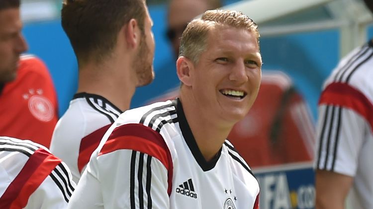 Bastian Schweinsteiger, voll einsatzbereit.