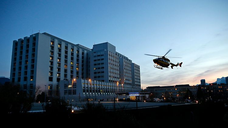 Das "Centre Hospitalier Universitaire" in Grenoble.