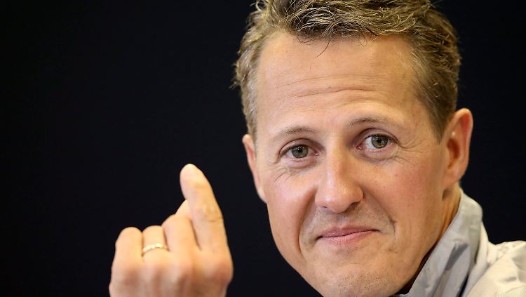 Michael Schumacher im August 2012 auf einer Pressekonferenz im belgischen Spa-Francorchamps.