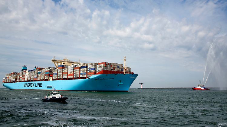 Das 400-Meter-Schiff MV Maersk Mc-Kinney Moller wäre Teil der Allianz gewesen.