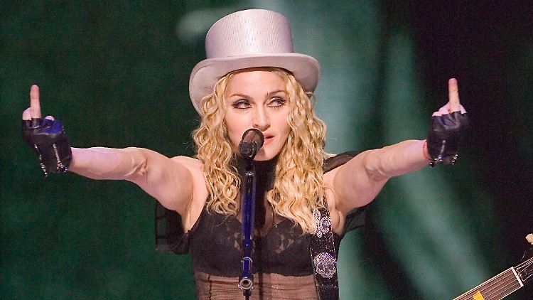 Madonna kann künftig auch per Emoji den Stinkefinger zeigen.