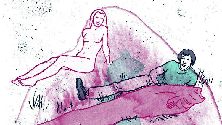 Zeichnung von Ludmilla Bartscht aus dem ausschließlich von Zeichnerinnen gestalteten Comic-Magazin "Spring", das in Erlangen seinen zehnten Geburtstag feiert.