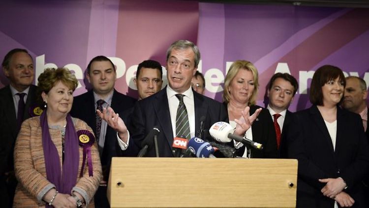 EU-Gegner im EU-Parlament: Nigel Farage.